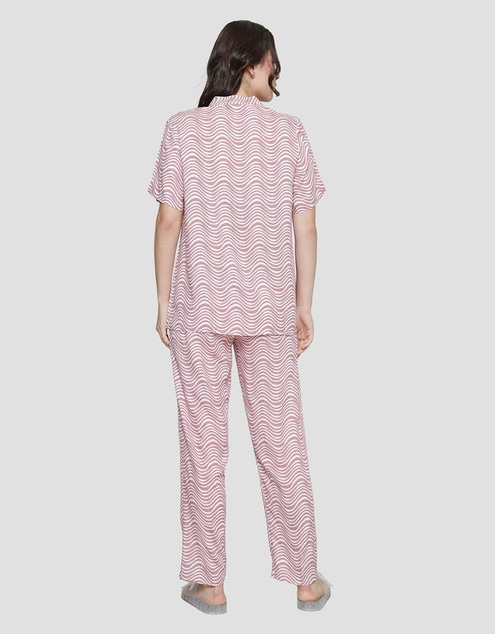 St. Yves Wavy Light Pajama Set Women