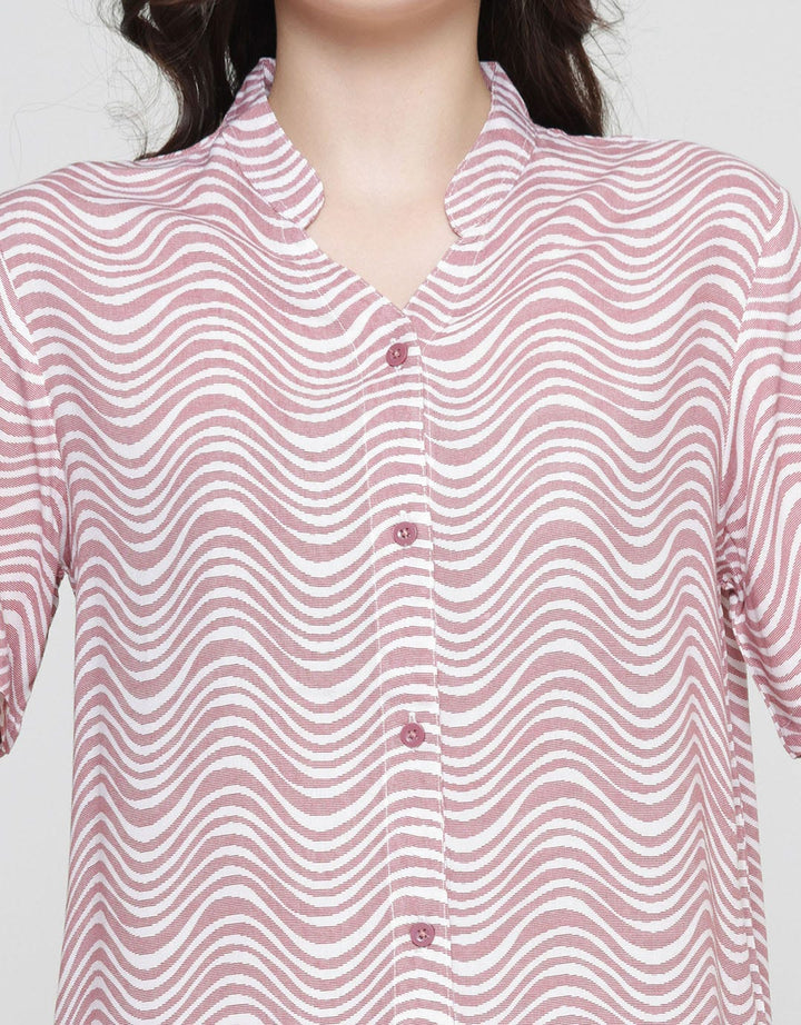 St. Yves Wavy Light Pajama Set Women