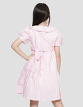 Sweet Miss Flower Embro With Bag Love Midi Dress Anak Perempuan