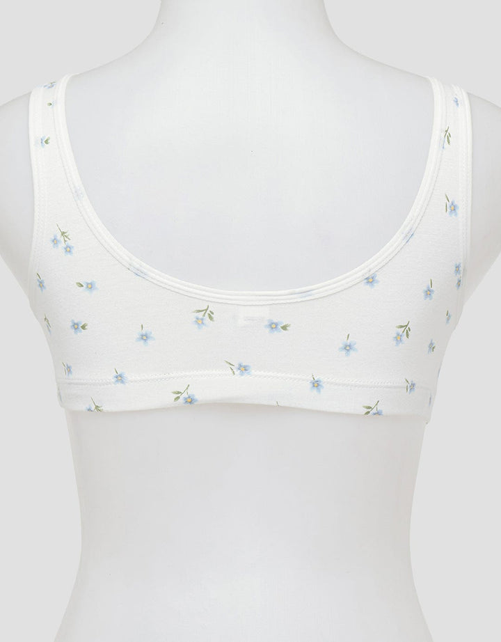 Nevada Non Push Up Regular Bra Miniset Step Little Flower Women