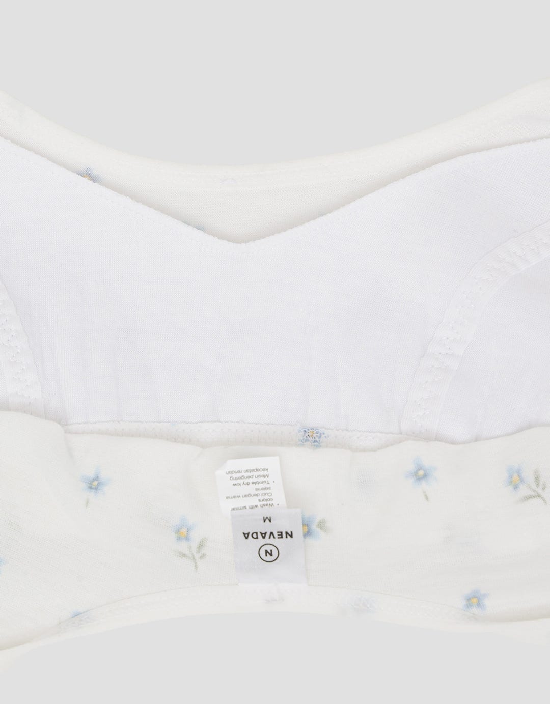 Nevada Non Push Up Regular Bra Miniset Step Little Flower Women