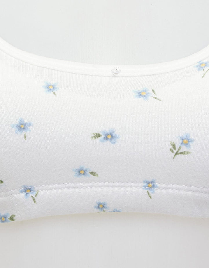 Nevada Non Push Up Regular Bra Miniset Step Little Flower Women