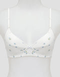 Nevada Little Flower Non Push Up Regular Bra Basic Step 3 Women