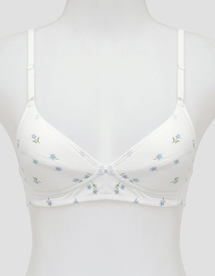 Nevada Little Flower Non Push Up Regular Bra Basic Step 3 Women
