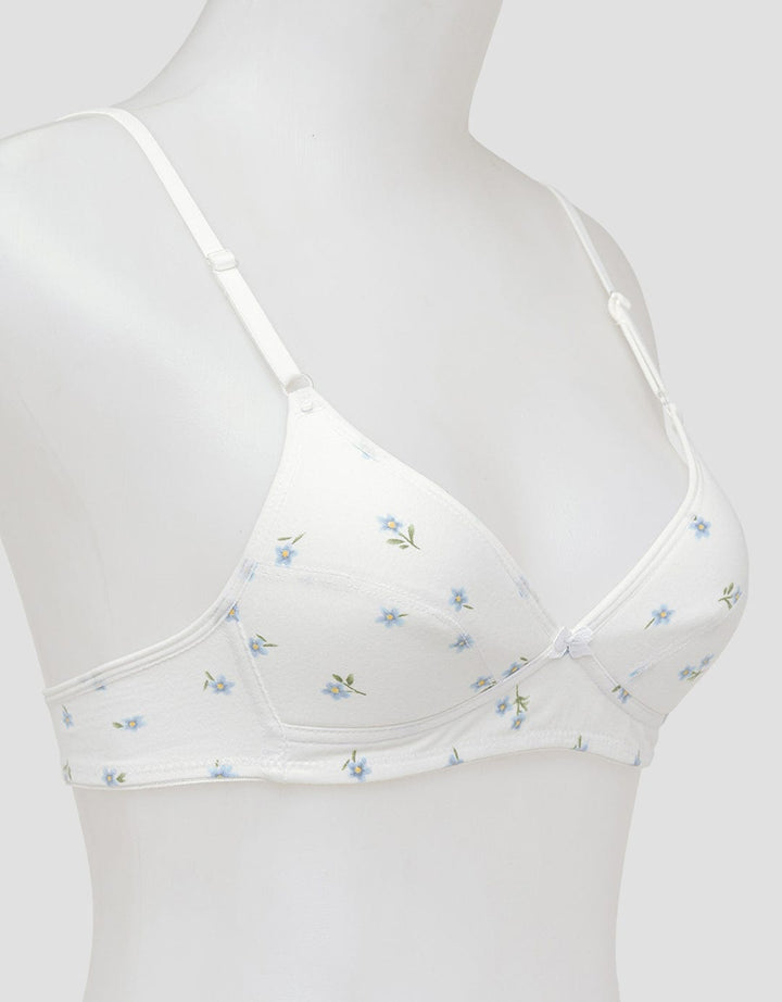 Nevada Little Flower Non Push Up Regular Bra Basic Step 3 Women