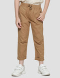 Little M  Woven Rib Tali Carpenter Celana Panjang Anak Laki-laki