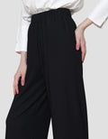 Annisa Basic Full Elastic Waist Celana Cullote Wanita