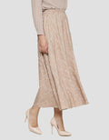 Annisa Flower Print Rok Maxi Wanita