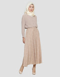 Annisa Flower Print Rok Maxi Wanita
