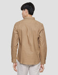 Details Solid Oxford Robby Fit Men's Long Sleeve Shirt