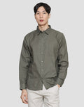 Details Solid Oxford Robby Fit Men's Long Sleeve Shirt