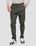 Details Fashion Woven Snap Button Andrew Fit Celana Panjang Pria