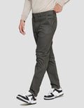 Details Fashion Woven Snap Button Andrew Fit Celana Panjang Pria