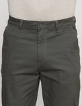 Details Fashion Woven Snap Button Andrew Fit Celana Panjang Pria