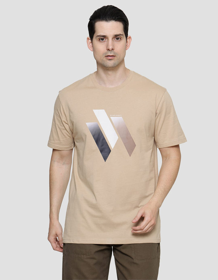 Cole Boss Brown 3 Color Men's Short Sleeve T-Shirt