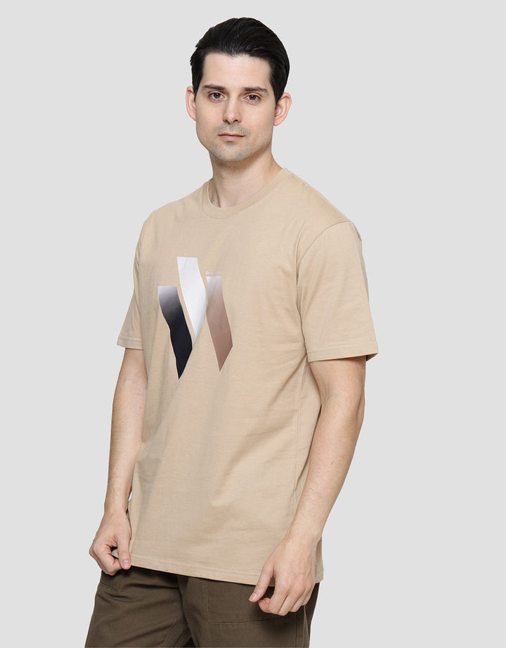 Cole Boss Brown 3 Color Men's Short Sleeve T-Shirt