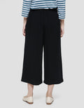 Connexion Linen Blend With Pocket Celana Kulot 7/8 Wanita