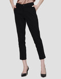 Connexion Twill Stretch Back Elastic Hidden Women's Long Chinos Pants