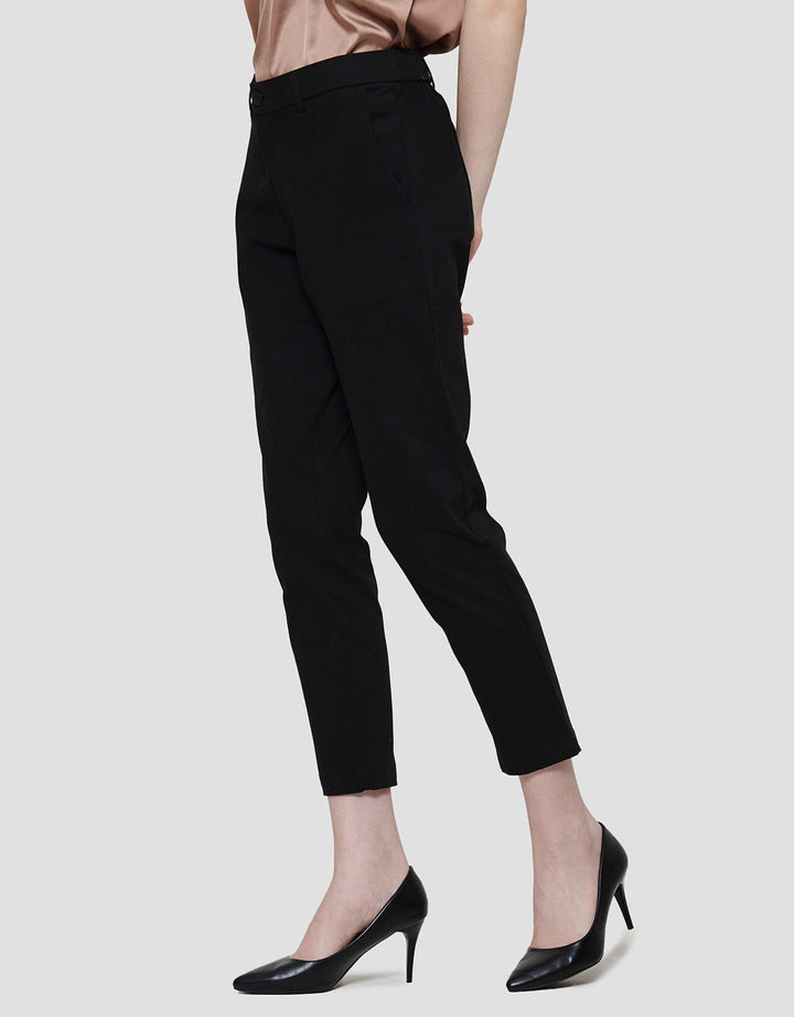 Connexion Twill Stretch Back Elastic Hidden  Celana Chinos Panjang Wanita