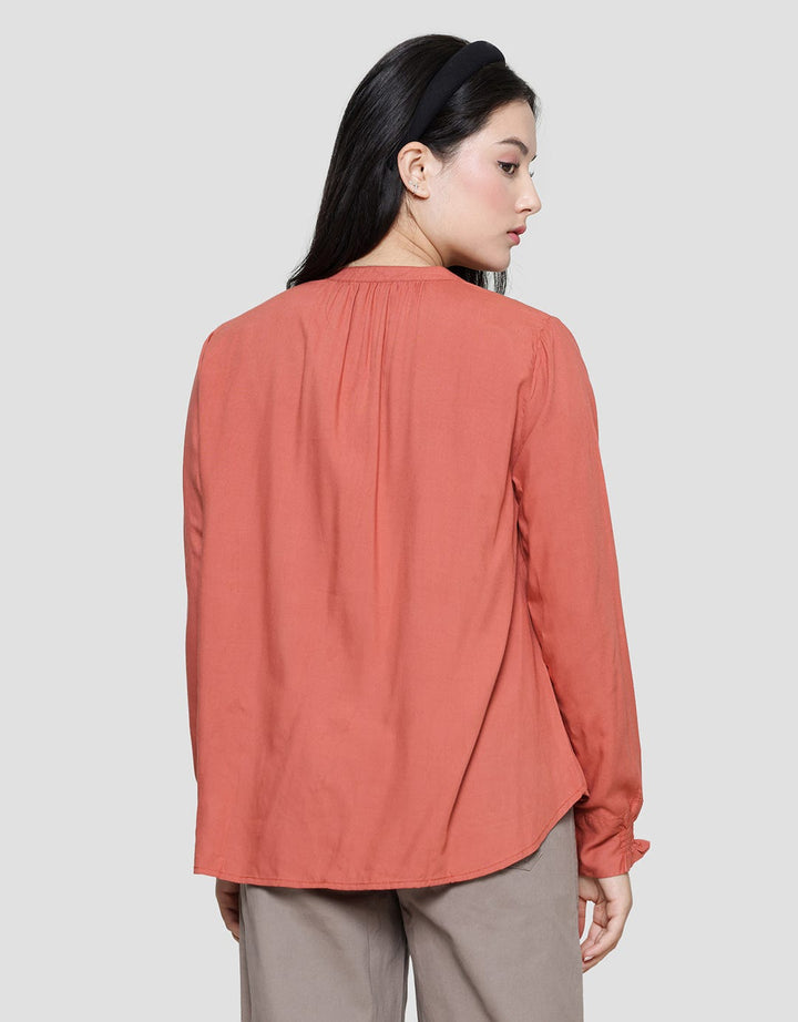 Triset Ladies Asymmetrical Blouse for Women