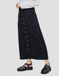 Triset Ladies Full Button Rok Wanita