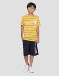 Nevada Yarndyed Pe Stripe Print 98 Kaos Anak Laki-Laki