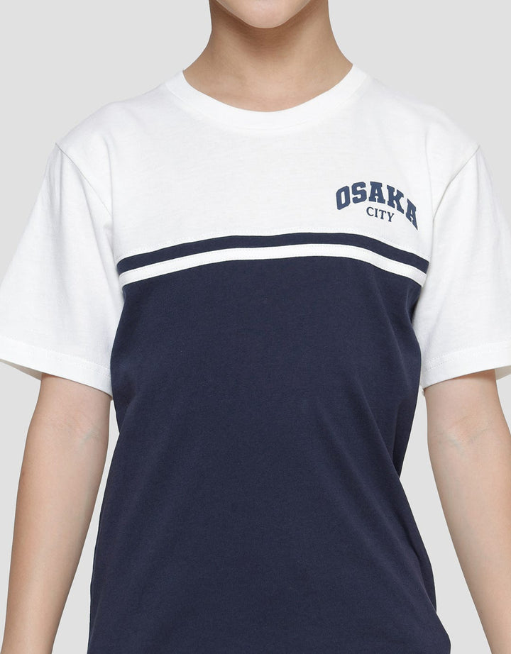 Nevada Cut & Sew Osaka City Kaos Lengan Pendek Anak Laki-Laki