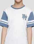 Nevada Logo Ny Stripe Hand Boys Short Sleeve T-Shirt
