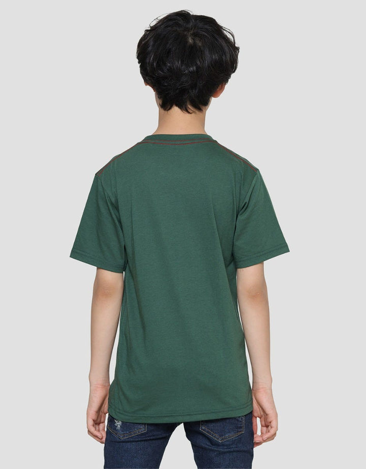 Nevada Print Character Tennis Kaos Lengan Pendek Anak Laki-Laki