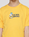 Nevada Print Play With Confidence Kaos Lengan Pendek Anak Laki-Laki