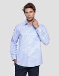 Cole Dobby Stripe Kemeja Regular Pria