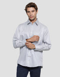Cole CVC Dobby Stripe Kemeja Pria