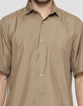 Cole Solid Filafil Cvc Men's Regular Shirt