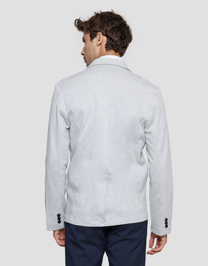 Stanley Adams Knit Double Pique Cvc Blazer Pria