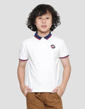 Little M Solid Patch Kaos Polo Anak Laki-Laki