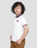 Little M Solid Patch Kaos Polo Anak Laki-Laki
