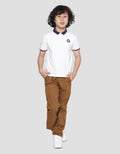 Little M Solid Patch Kaos Polo Anak Laki-Laki