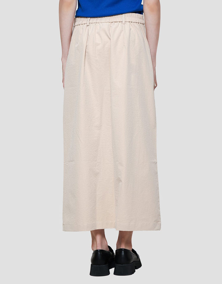 Nevada Cargo Nylon Taslan Wrinked Women's Midi Skirt