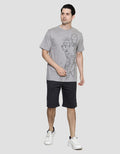 Marvel Iron Man Outline Casual Men's T-Shirt