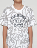Aero Skate Board Kaos Lengan Pendek Anak Laki-Laki
