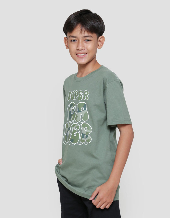 Aero Super Gamer Kaos Anak Laki-laki
