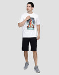 Marvel Iron Man Front Print Kaos Pria