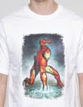 Marvel Iron Man Front Print Kaos Pria