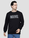 Marve Logo Puff Artpack Sweater Pria