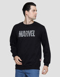 Marve Logo Puff Artpack Sweater Pria