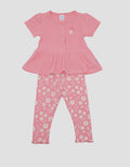 Pipiniko Ribbed Legging Daisy Girls Clothes Set