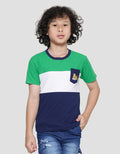 Little M Lacoste Embroidered Boys Short Sleeve T-Shirt