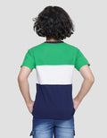 Little M Lacoste Embroidered Boys Short Sleeve T-Shirt