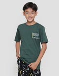 Nevada Print Side On Fleek Kaos Lengan Pendek Anak Laki-Laki