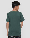 Nevada Print Side On Fleek Kaos Lengan Pendek Anak Laki-Laki